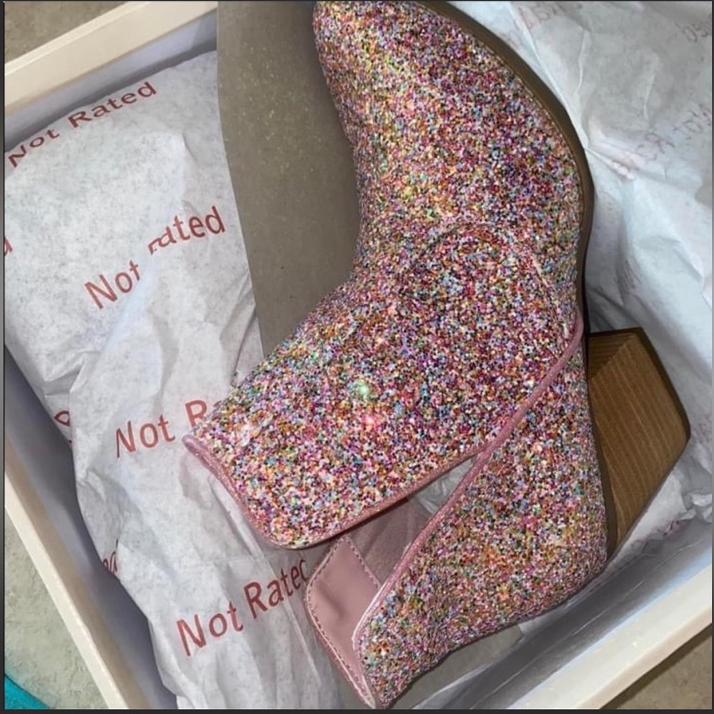 Sparkle booties